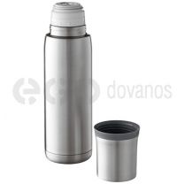 Flow vacuum insulating flask