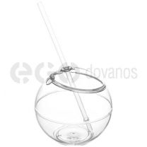 Fiesta ball and straw