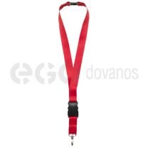 Lanyard with detachable buckle