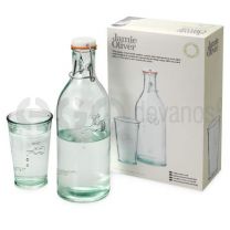 Water carafe with glass