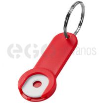 Shoppy coin holder key chain