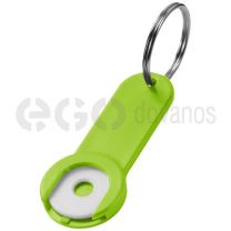 Shoppy coin holder key chain