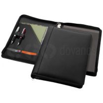 Harvard A4 leather zipper portfolio deluxe