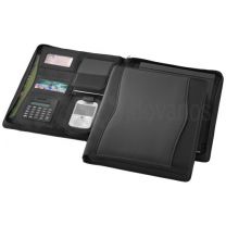 Wave A4 zipper portfolio