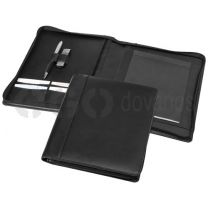 Harvard leather A5 portfolio