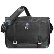Checkpoint friendly 17" laptop messenger bag