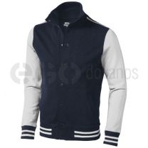 Varsity sweat jacket