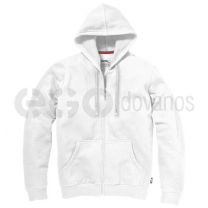 Open Full Zip Hooded Sweater