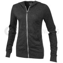 Garner full zip hooded ladies sweater