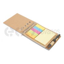 Užrašų knygutė su tušinuku sticky notes 